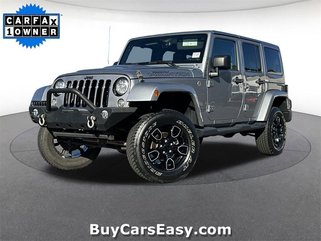 used 2017 Jeep Wrangler Unlimited car, priced at $22,442