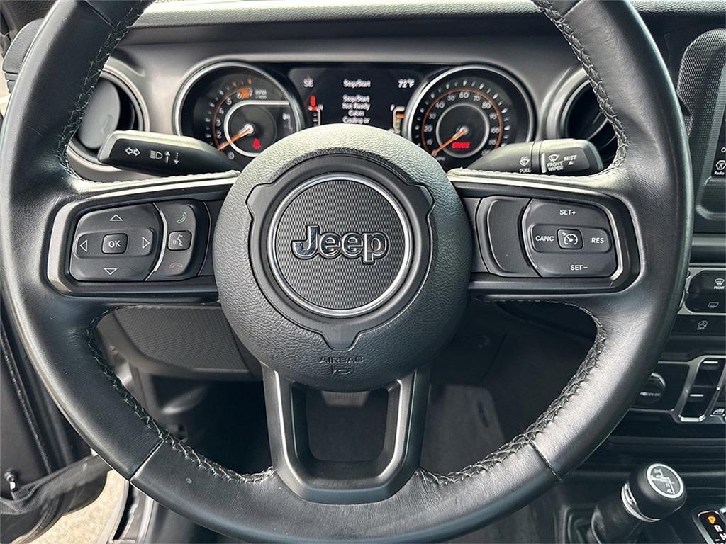 used 2021 Jeep Wrangler car, priced at $28,292