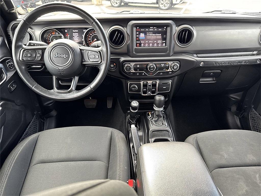 used 2021 Jeep Wrangler car, priced at $28,292