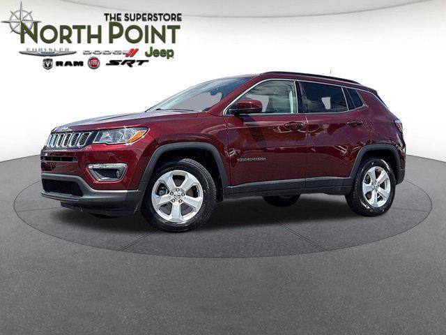 used 2021 Jeep Compass car, priced at $15,985