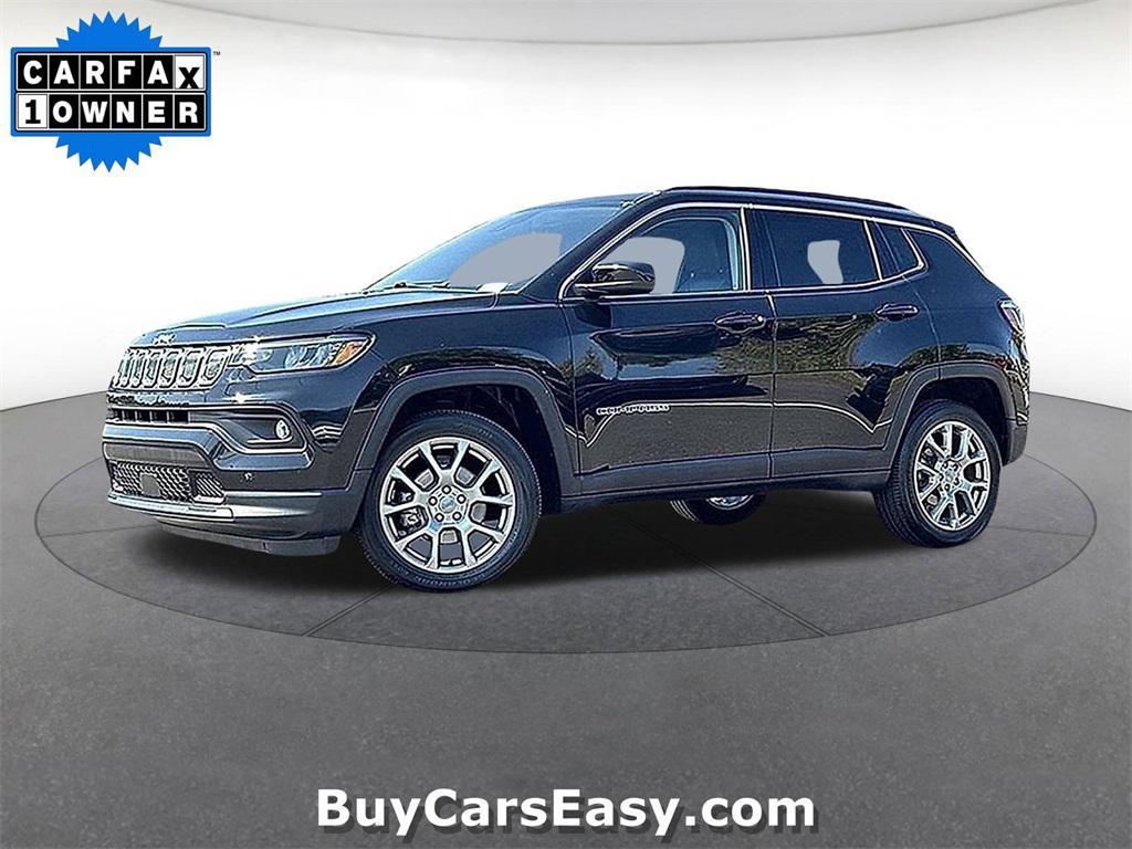 used 2022 Jeep Compass car, priced at $20,460