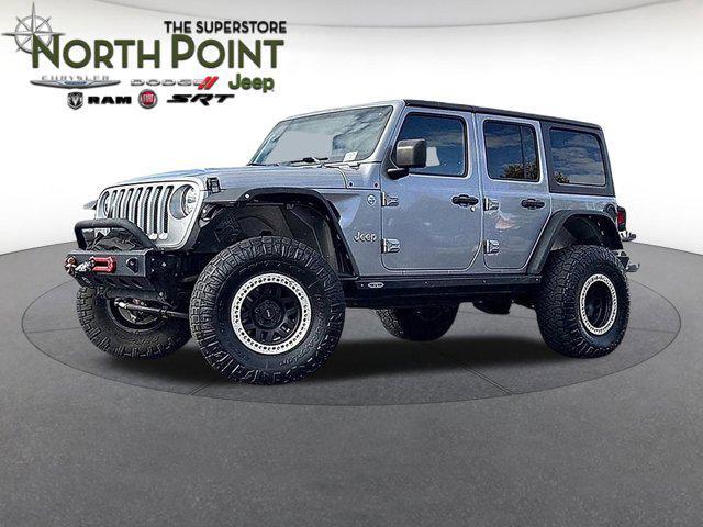 used 2020 Jeep Wrangler Unlimited car, priced at $26,156