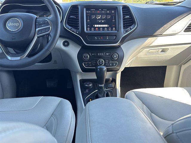 used 2021 Jeep Cherokee car, priced at $18,487