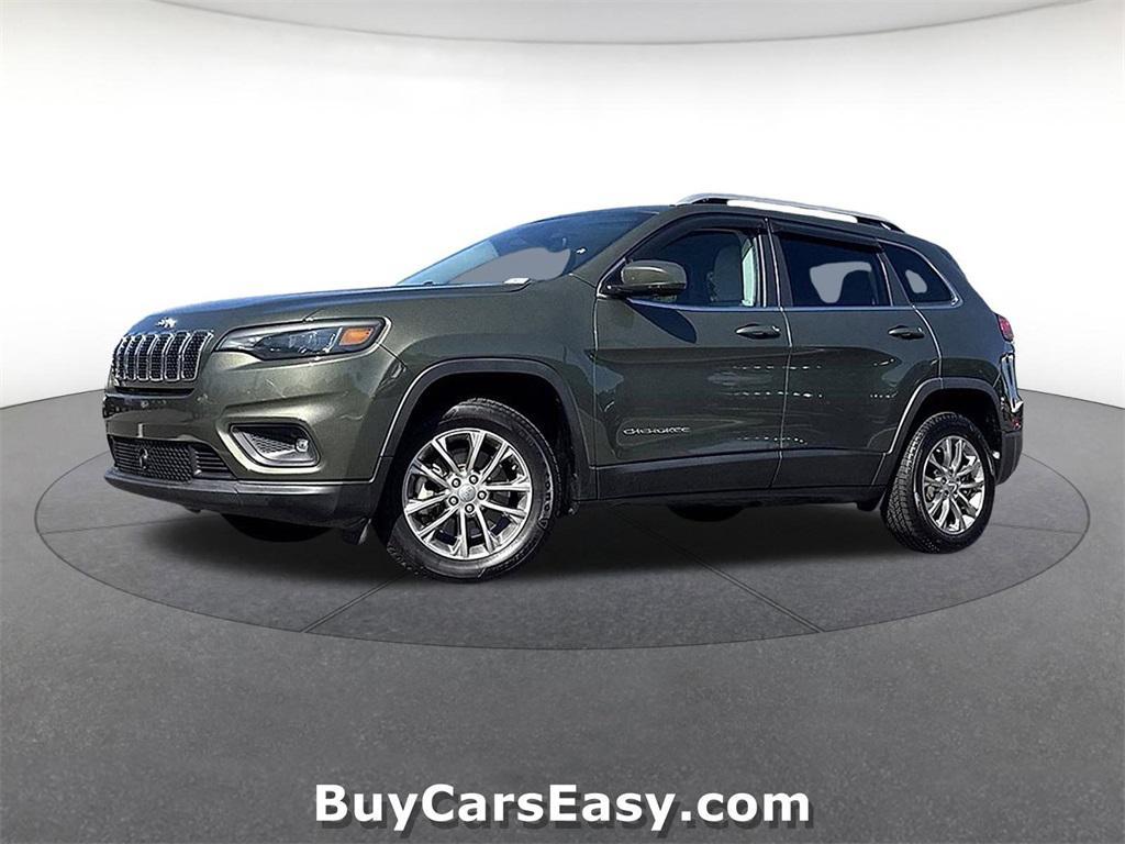 used 2021 Jeep Cherokee car, priced at $17,738