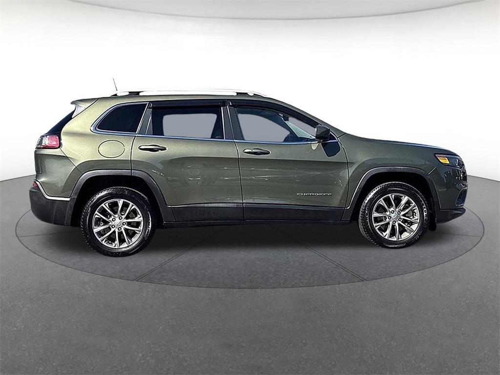 used 2021 Jeep Cherokee car, priced at $17,738