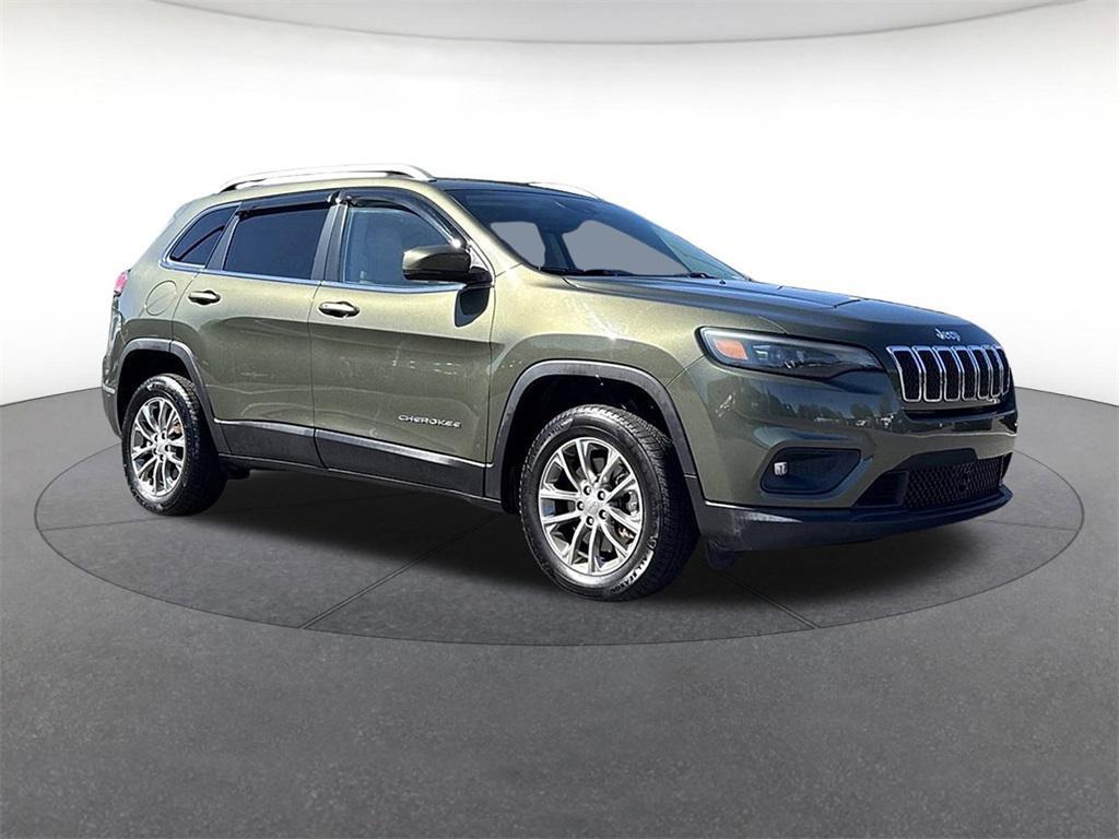 used 2021 Jeep Cherokee car, priced at $17,738