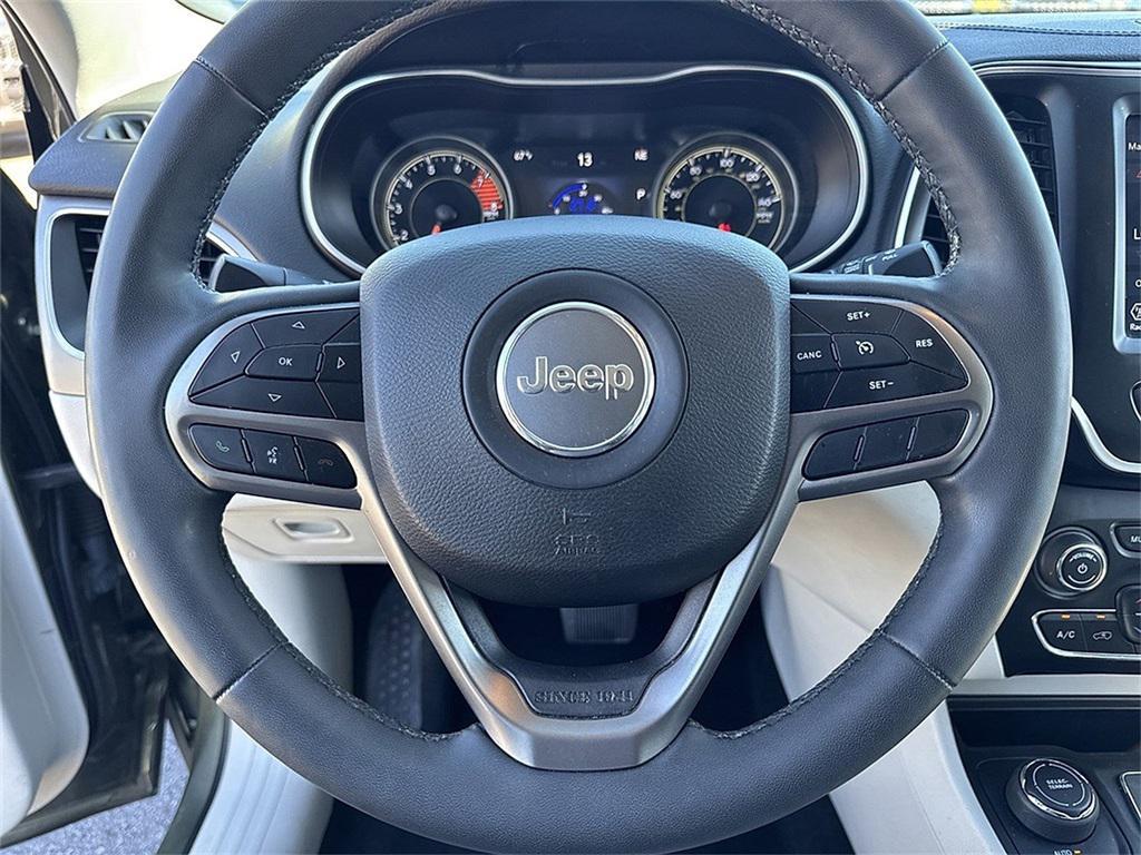 used 2021 Jeep Cherokee car, priced at $17,738