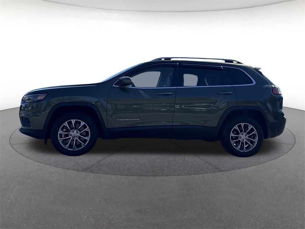 used 2021 Jeep Cherokee car, priced at $17,738