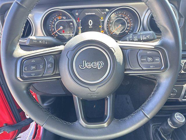 used 2022 Jeep Wrangler car, priced at $27,238