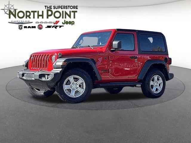used 2022 Jeep Wrangler car, priced at $26,702