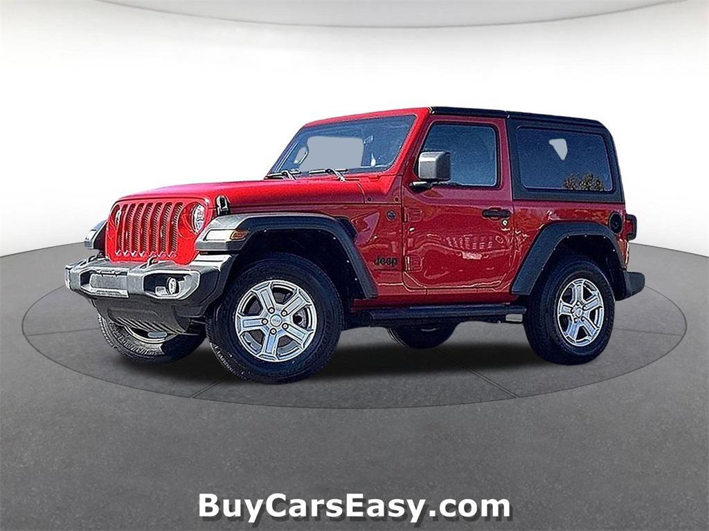 used 2022 Jeep Wrangler car, priced at $26,923