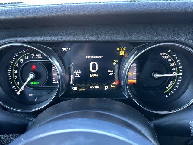 used 2021 Jeep Wrangler Unlimited 4xe car, priced at $33,179