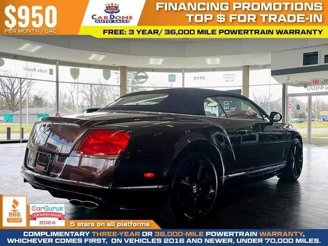 used 2013 Bentley Continental GTC car, priced at $59,999