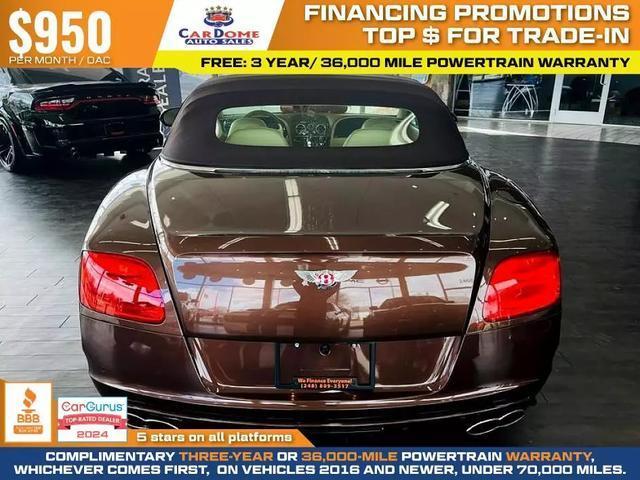 used 2013 Bentley Continental GTC car, priced at $59,999