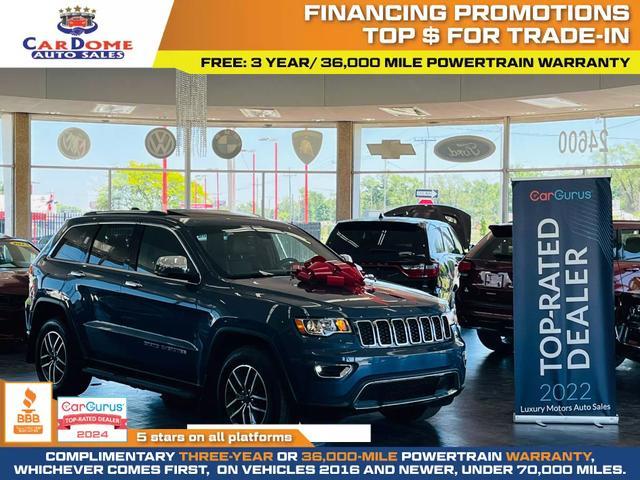 used 2021 Jeep Grand Cherokee car, priced at $26,499