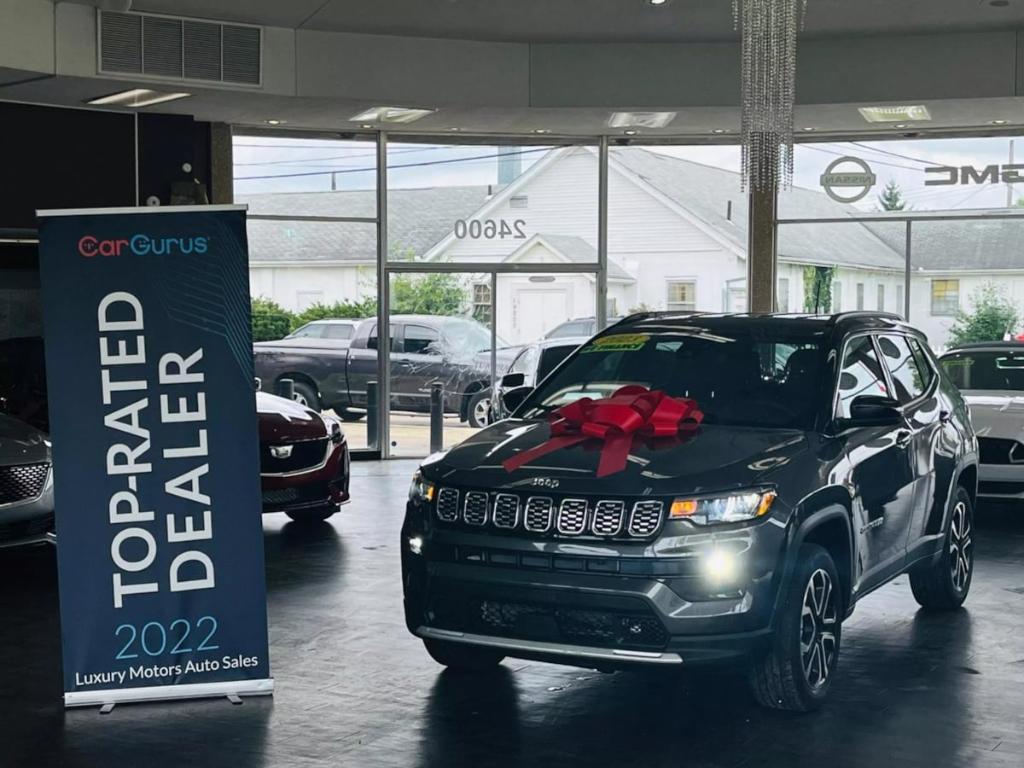 used 2023 Jeep Compass car, priced at $21,999