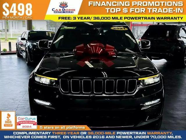 used 2021 Jeep Grand Cherokee L car, priced at $31,999