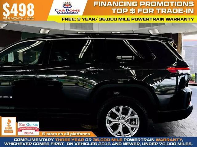 used 2021 Jeep Grand Cherokee L car, priced at $31,999