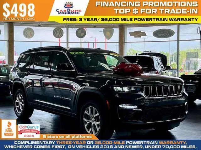 used 2021 Jeep Grand Cherokee L car, priced at $31,999