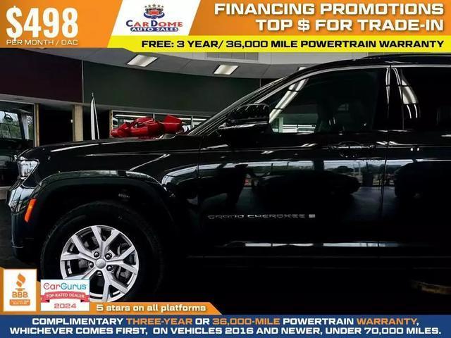 used 2021 Jeep Grand Cherokee L car, priced at $31,999