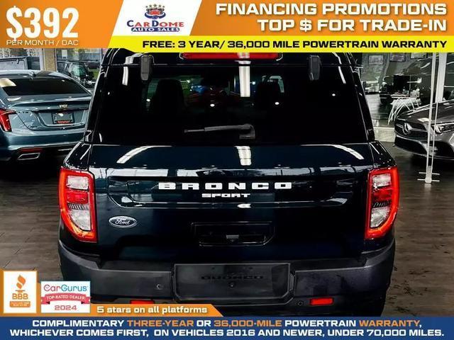 used 2022 Ford Bronco Sport car, priced at $25,999