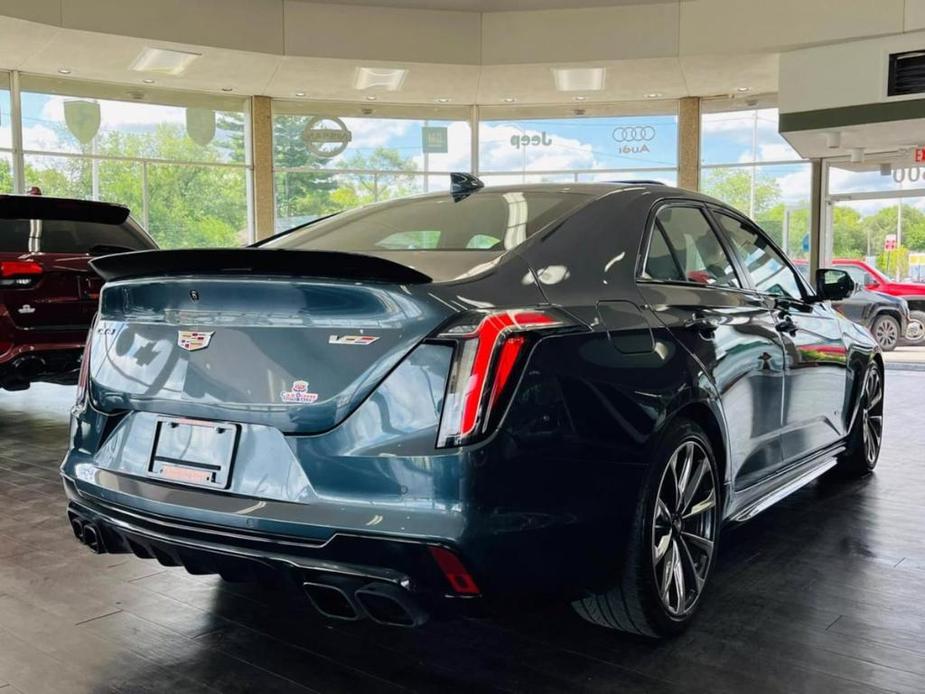 used 2022 Cadillac CT4-V car, priced at $43,499