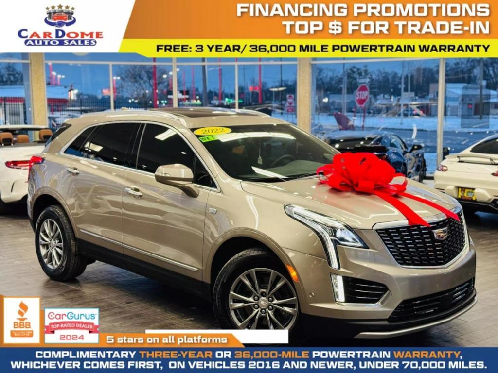 used 2022 Cadillac XT5 car, priced at $31,999