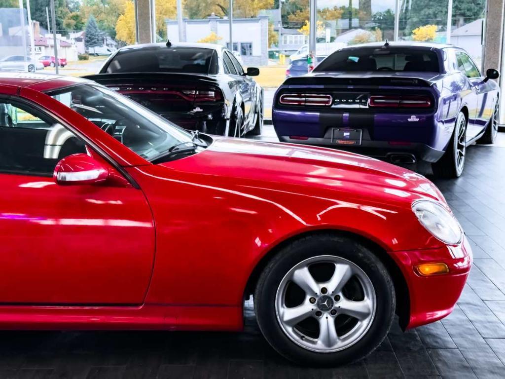 used 2002 Mercedes-Benz SLK-Class car, priced at $11,995