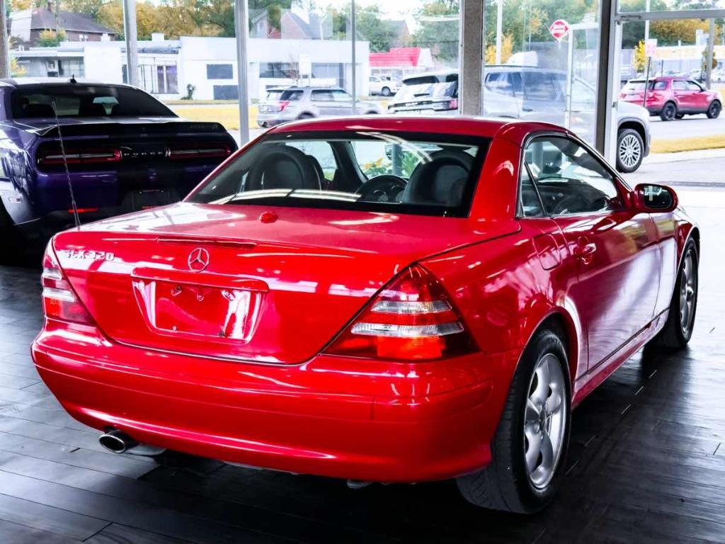 used 2002 Mercedes-Benz SLK-Class car, priced at $11,995