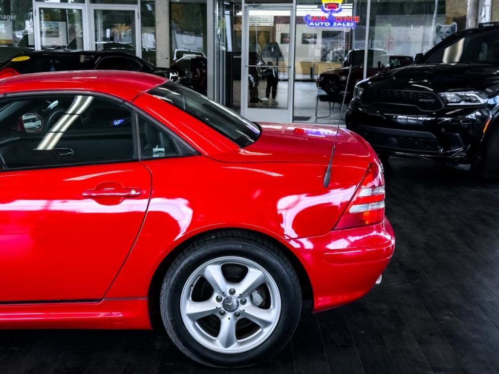 used 2002 Mercedes-Benz SLK-Class car, priced at $11,995