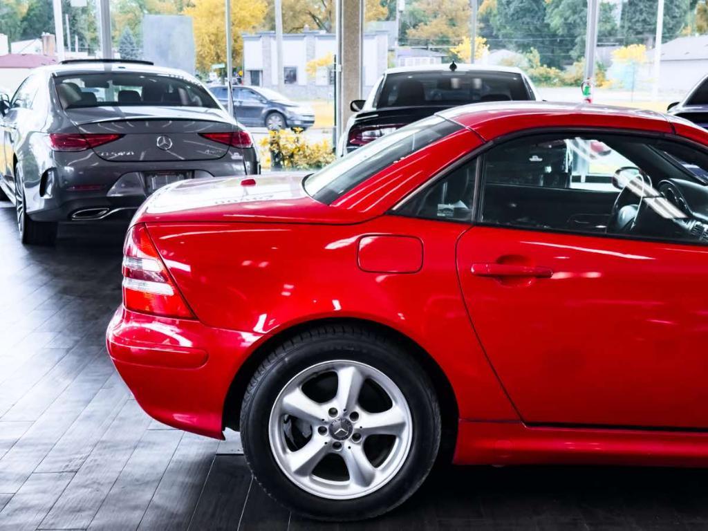 used 2002 Mercedes-Benz SLK-Class car, priced at $11,995