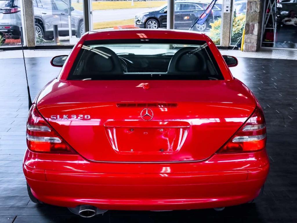 used 2002 Mercedes-Benz SLK-Class car, priced at $11,995
