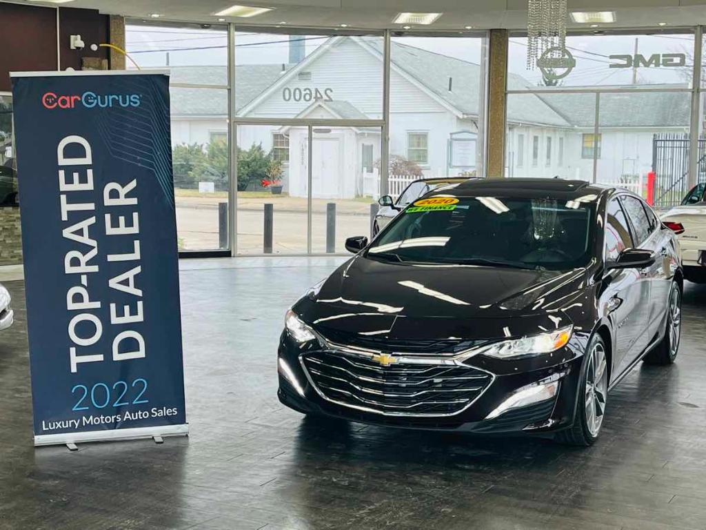 used 2020 Chevrolet Malibu car, priced at $15,499