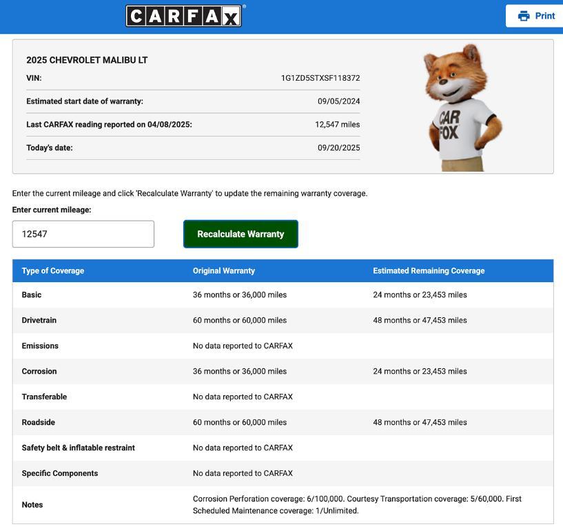 used 2025 Chevrolet Malibu car, priced at $20,795