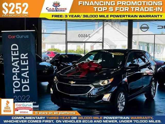 used 2020 Chevrolet Equinox car, priced at $16,499