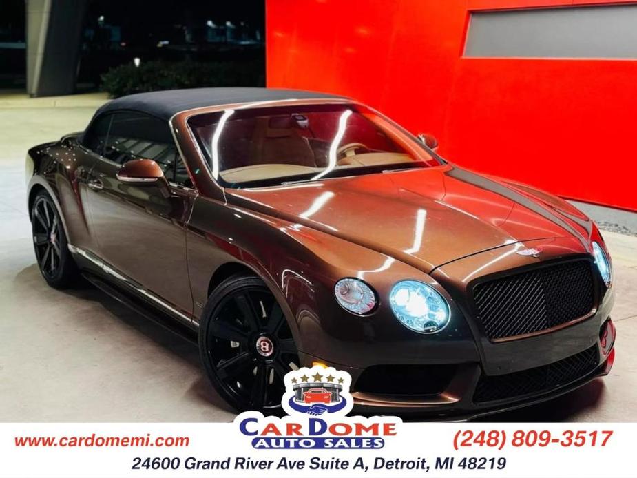 used 2013 Bentley Continental GTC car, priced at $55,499