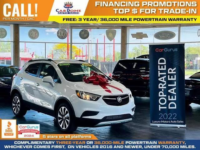 used 2021 Buick Encore car, priced at $16,399