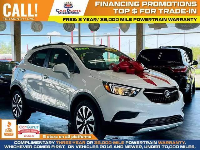 used 2021 Buick Encore car, priced at $15,499