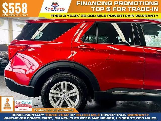 used 2023 Ford Explorer car, priced at $35,499