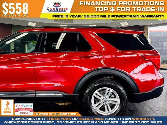 used 2023 Ford Explorer car, priced at $35,499