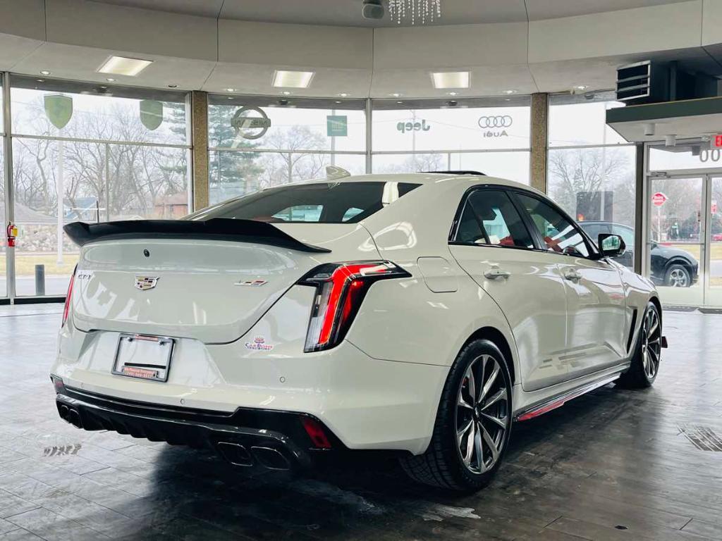 used 2023 Cadillac CT4-V car, priced at $49,995