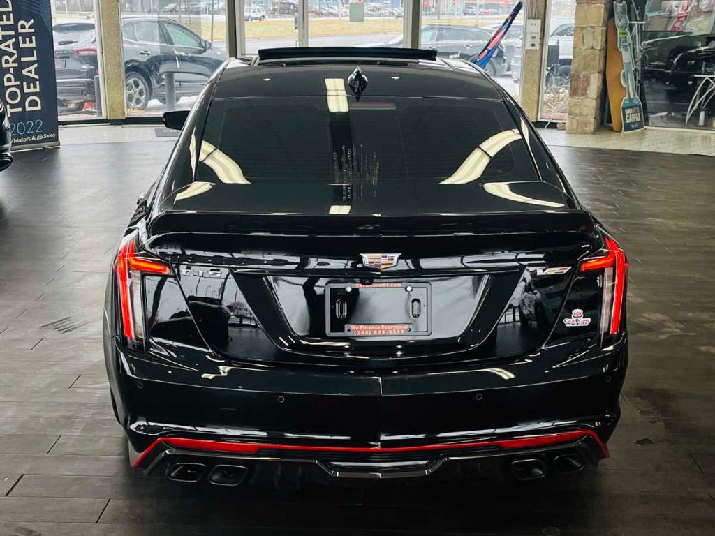 used 2022 Cadillac CT5-V car, priced at $74,999