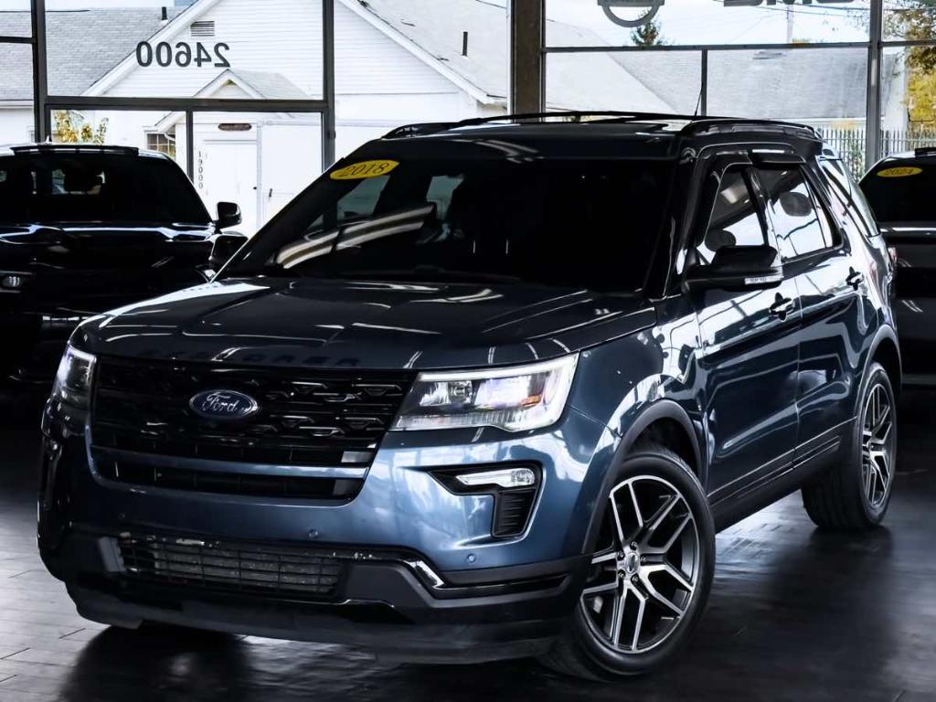 used 2018 Ford Explorer car, priced at $18,695