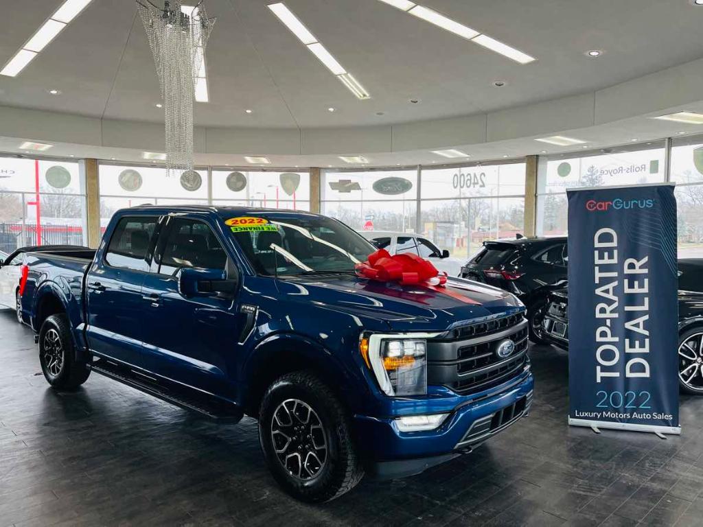 used 2022 Ford F-150 car, priced at $37,495