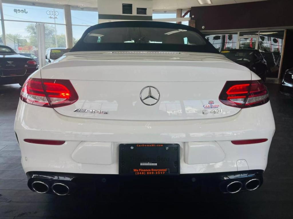 used 2023 Mercedes-Benz AMG C 43 car, priced at $52,999