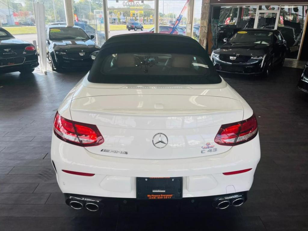 used 2023 Mercedes-Benz AMG C 43 car, priced at $52,999