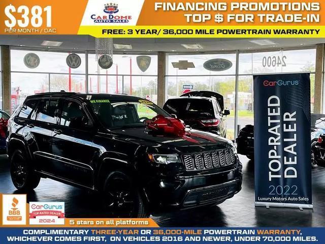 used 2020 Jeep Grand Cherokee car, priced at $24,999