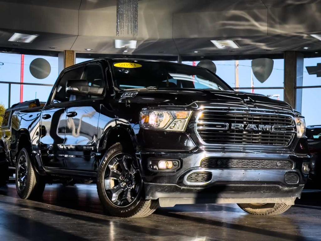 used 2021 Ram 1500 car, priced at $28,495