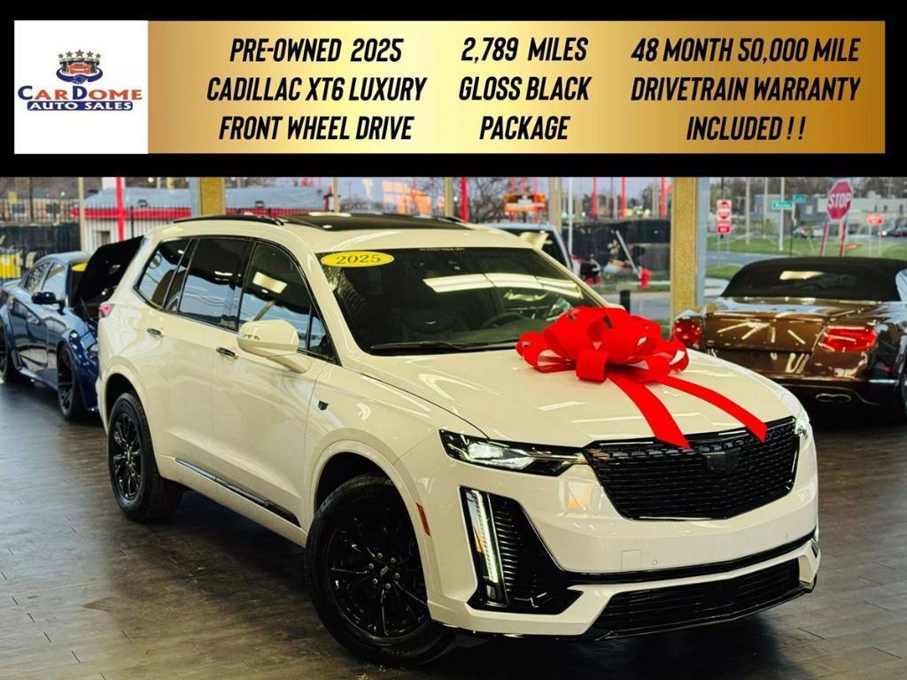 used 2025 Cadillac XT6 car, priced at $43,995