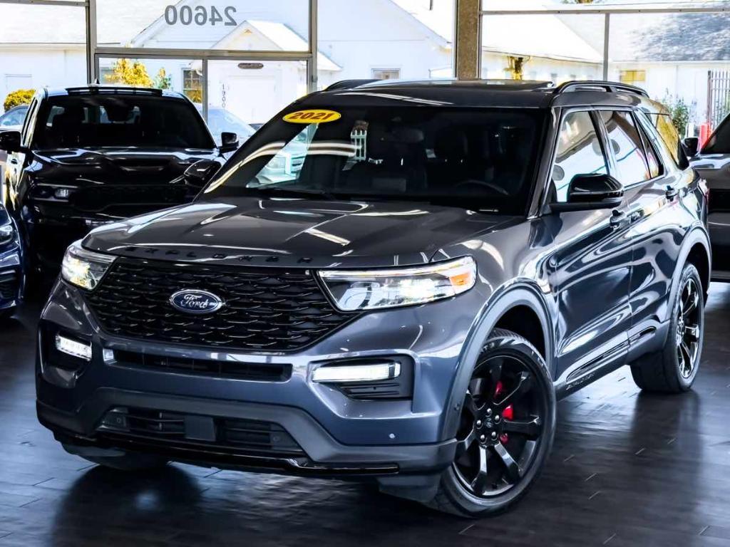 used 2021 Ford Explorer car, priced at $27,495